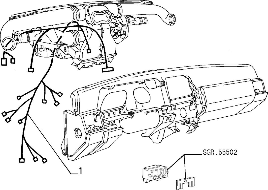 CABLE HARNESS (FRONT) 1
