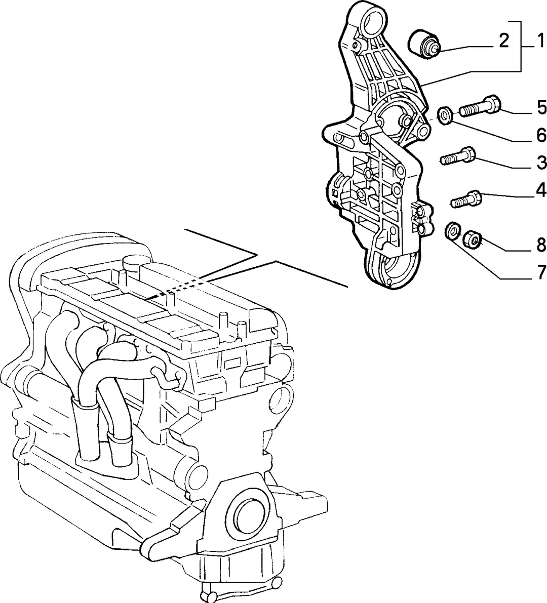DRIVESHAFT MOUNTING 1