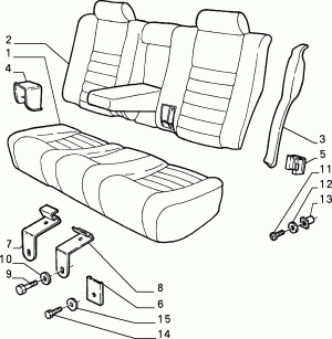 REAR SEAT 