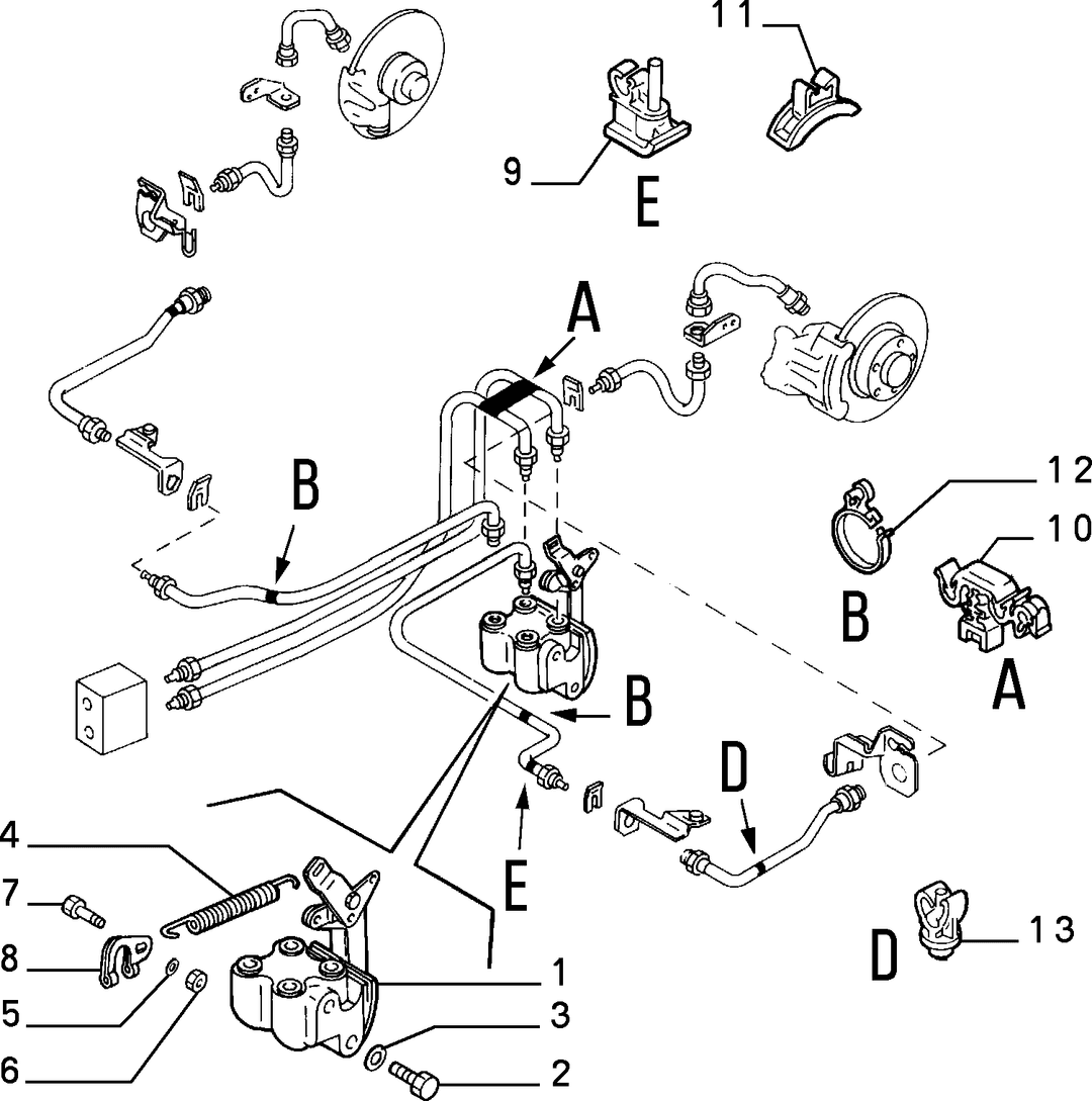 BRAKE HYDRAULIC SYSTEM  4