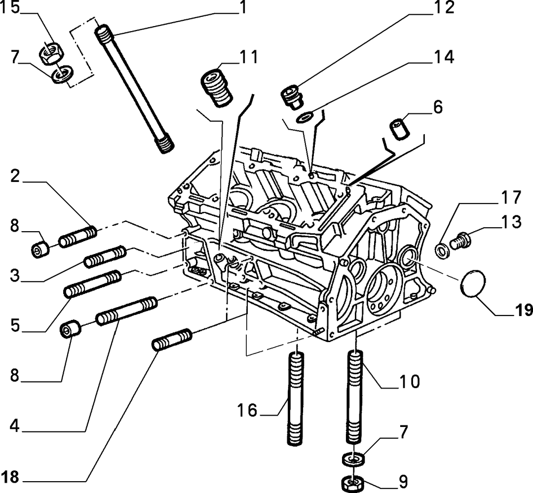 BLOCK AND CYLINDER HEAD 13
