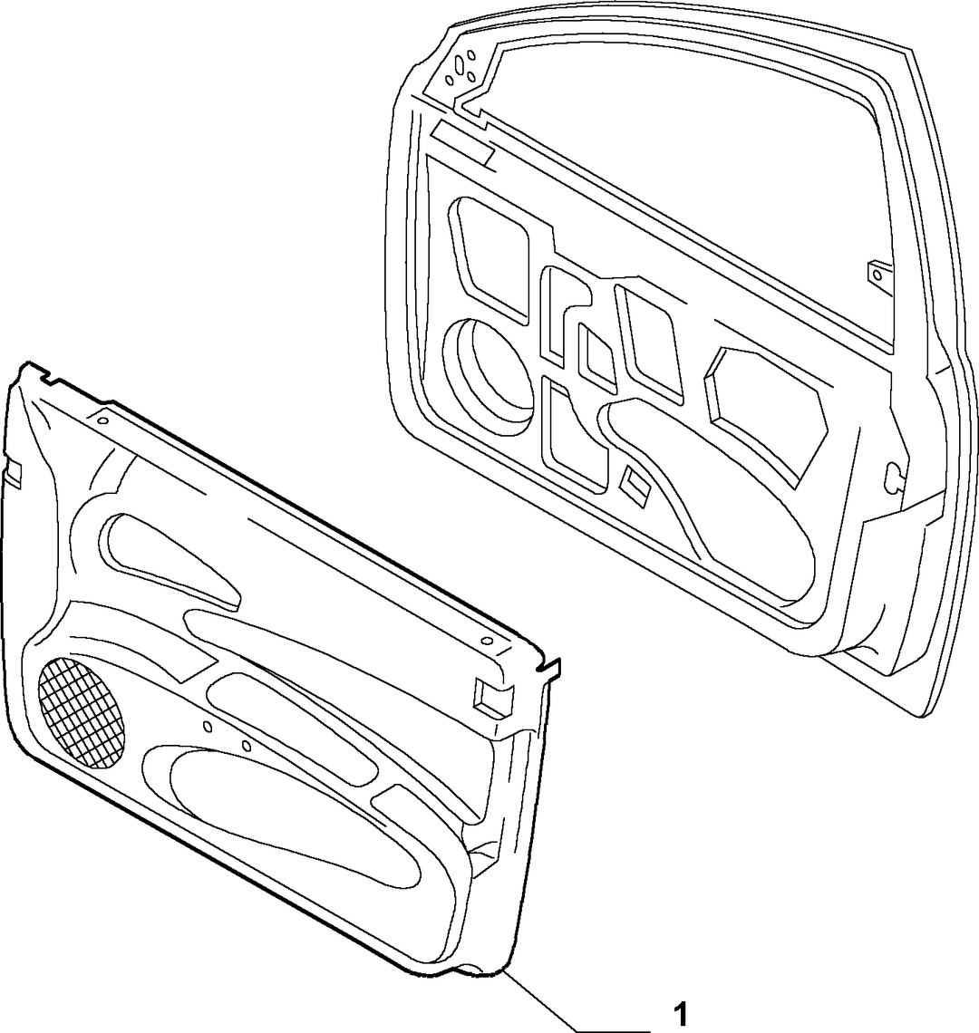 INTERIOR PANELS FOR FRONT SIDE DOORS 10