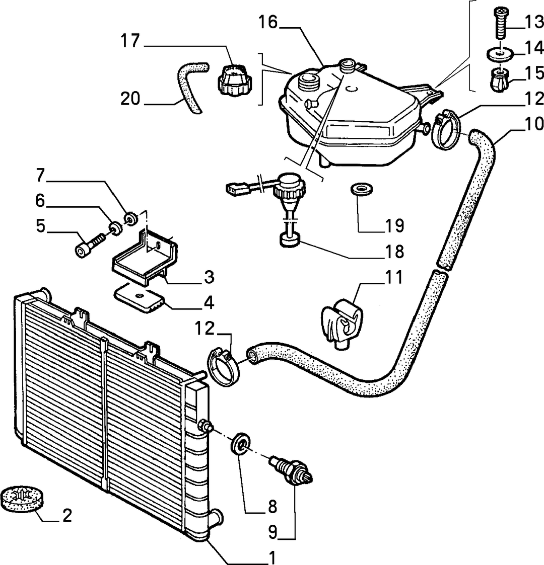 RADIATOR AND PIPING 1