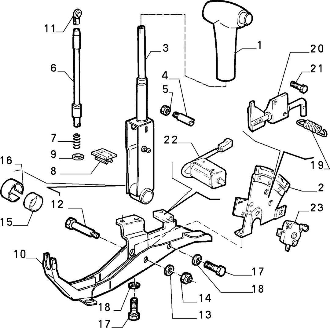 AUTOMATIC TRANSMISSION OUTER CONTROLS 1