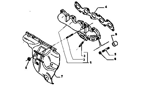 EXHAUST MANIFOLD 4