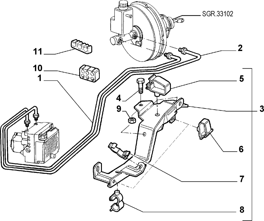HYDRAULIC BRAKE CONTROL WITH ANTISKID 3
