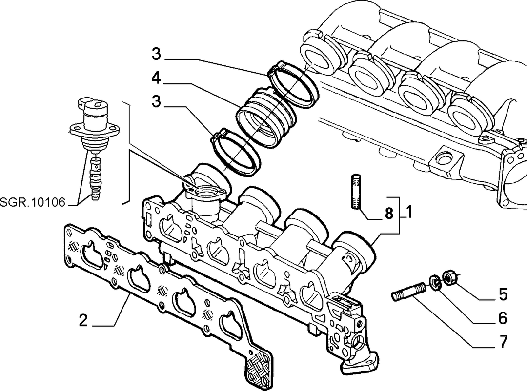 INTAKE MANIFOLD 2