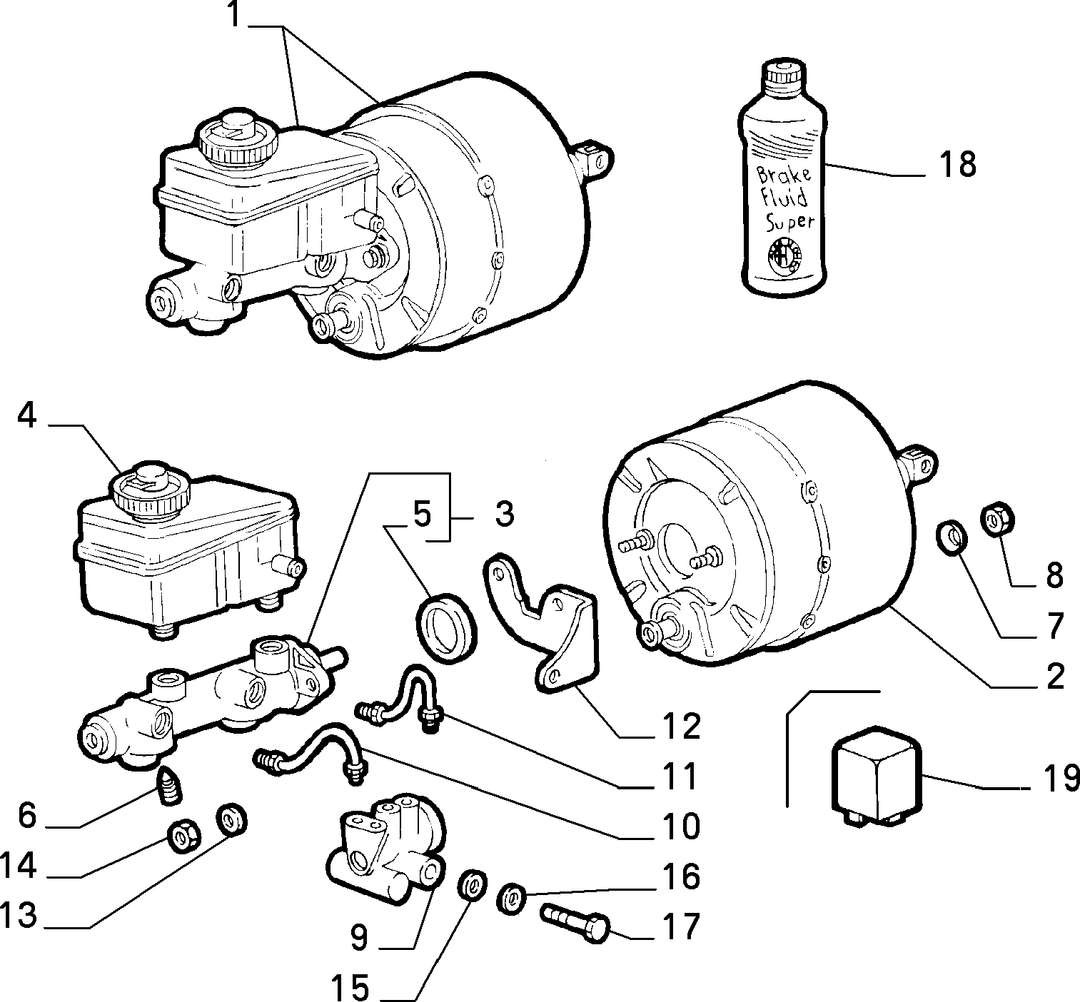 BRAKE HYDRAULIC SYSTEM  1