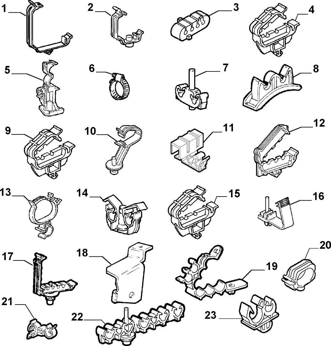 BRAKING SYSTEM FIXINGS  2