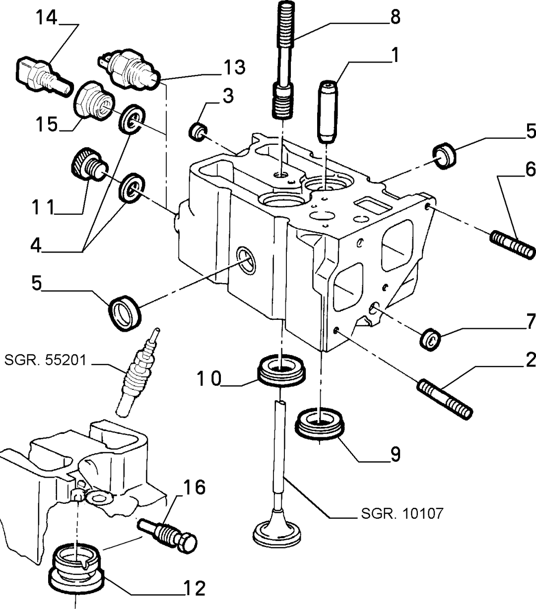 BLOCK AND CYLINDER HEAD 7