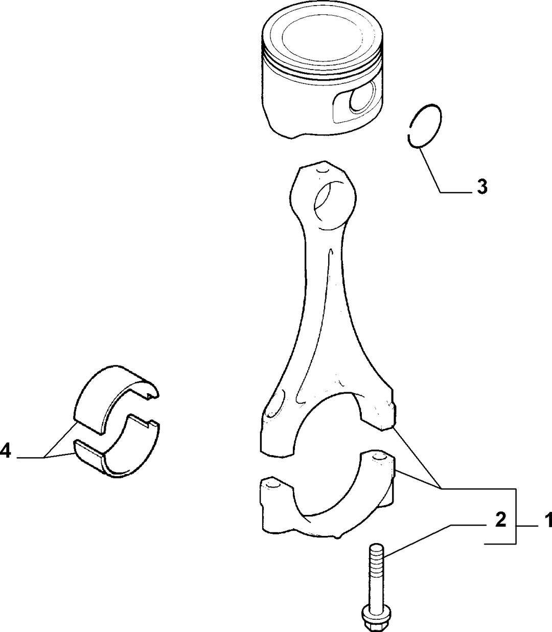 CONNECTING RODS AND PISTONS 1