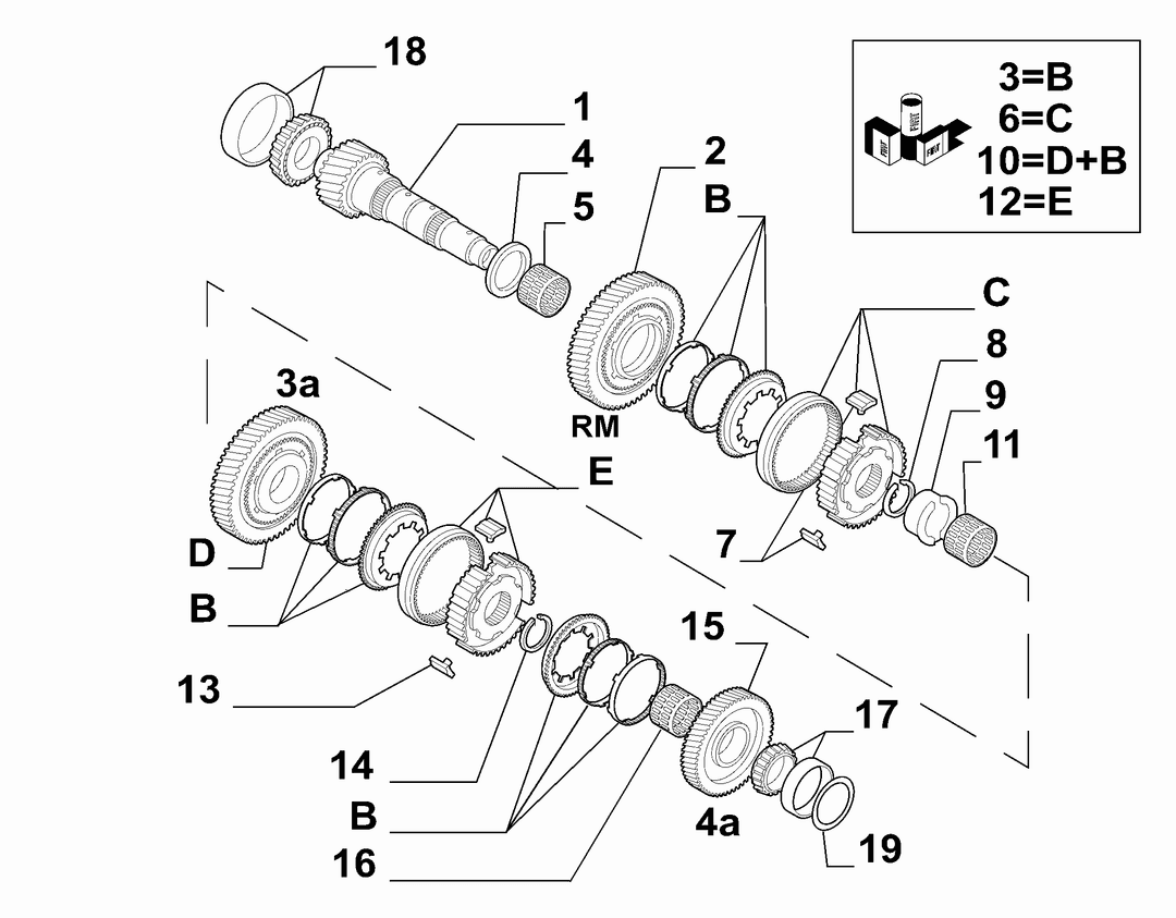 TRANSMISSION GEARS 19