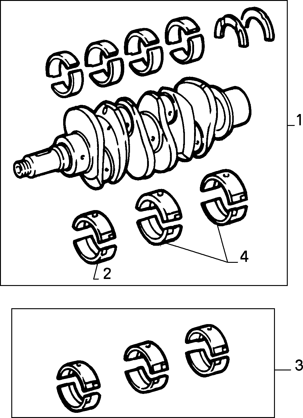 CRANKSHAFT AND FLYWHEEL 2