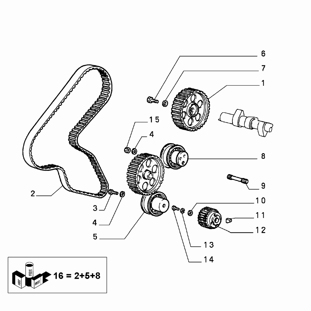 CAMSHAFT DRIVE 9