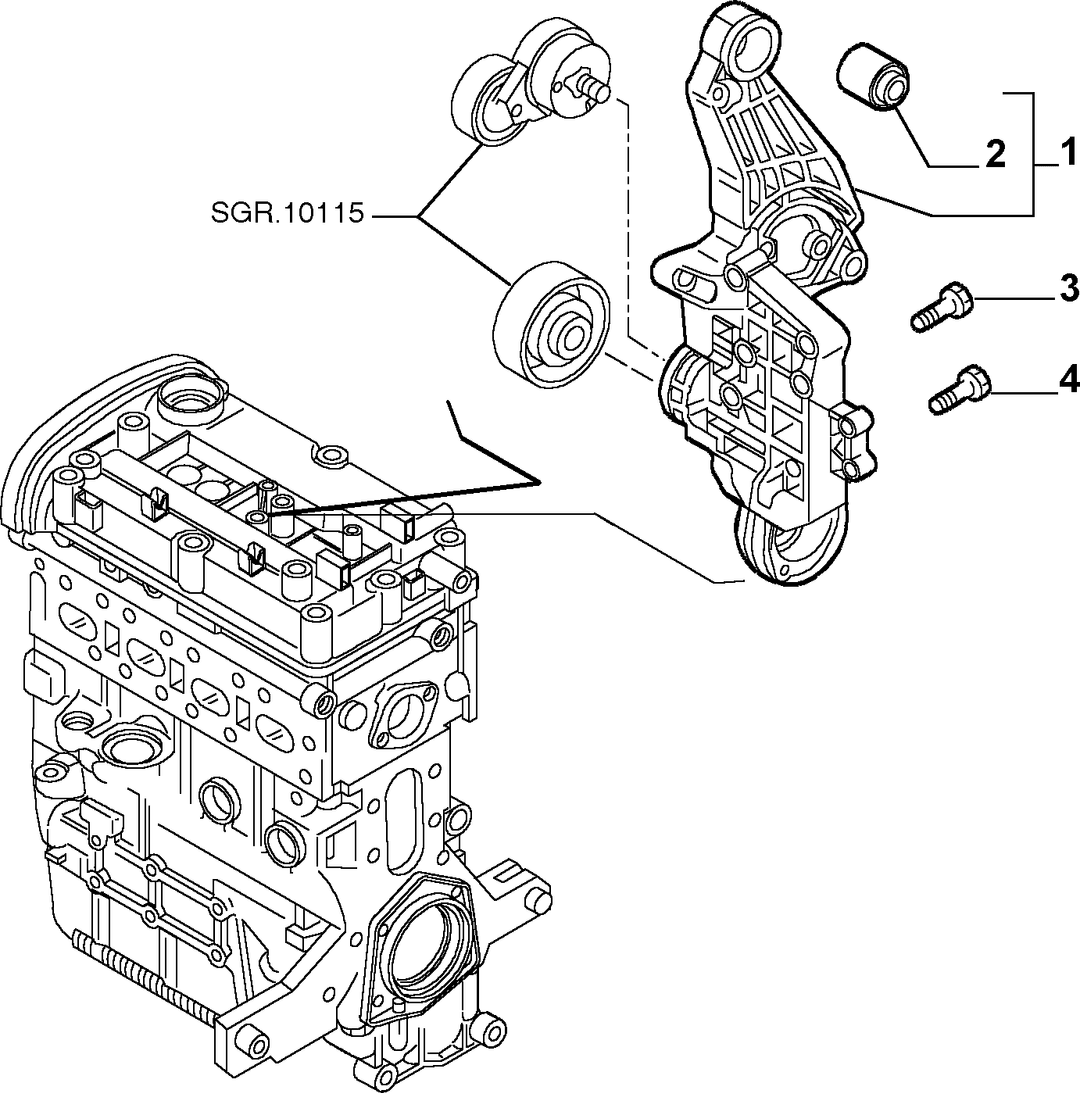 DRIVESHAFT MOUNTING 2