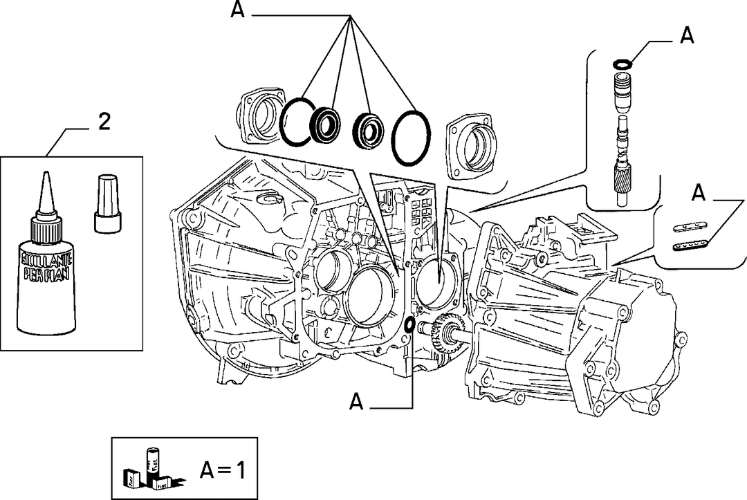 TRANSMISSION AND DIFFERENTIAL UNIT, CASING AND COVERS 6