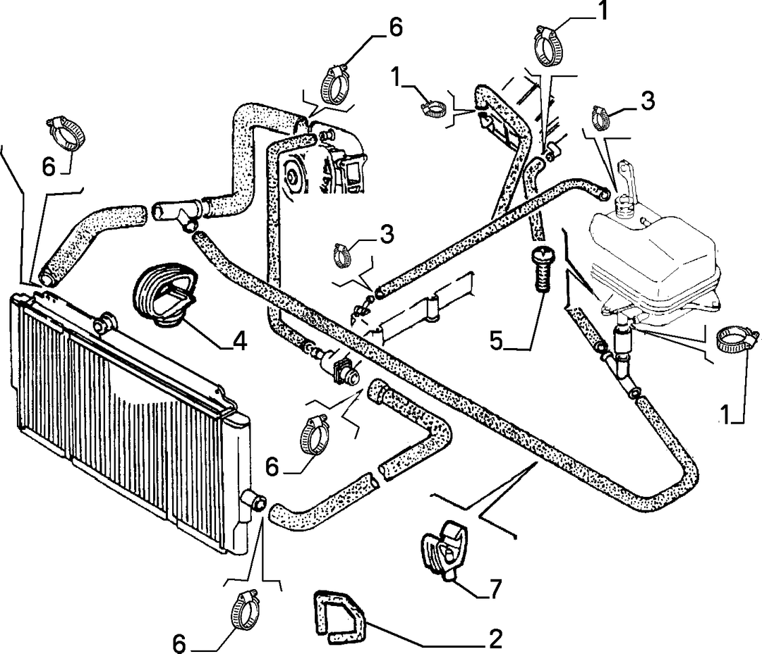 RADIATOR AND PIPING 6
