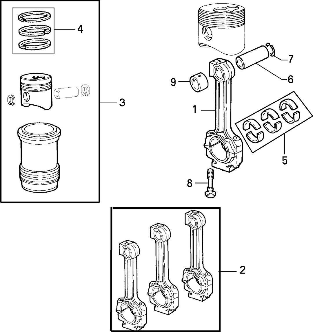 CONNECTING RODS AND PISTONS 2
