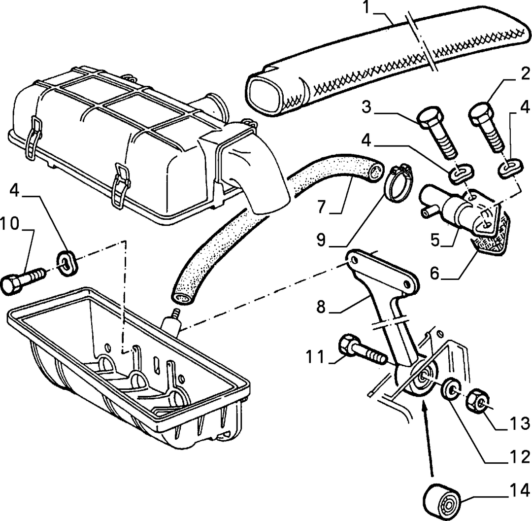 AIR FILTER AND PIPING 2