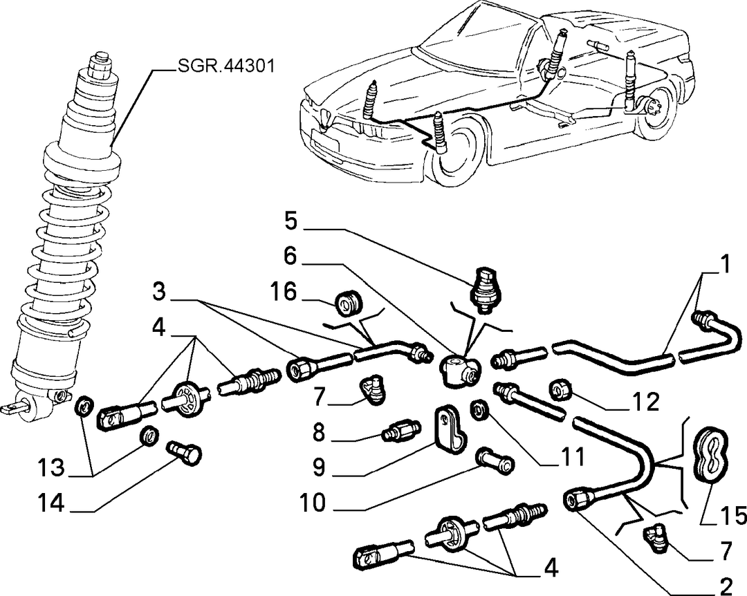 HYDRAULIC SYSTEM SHELF 1