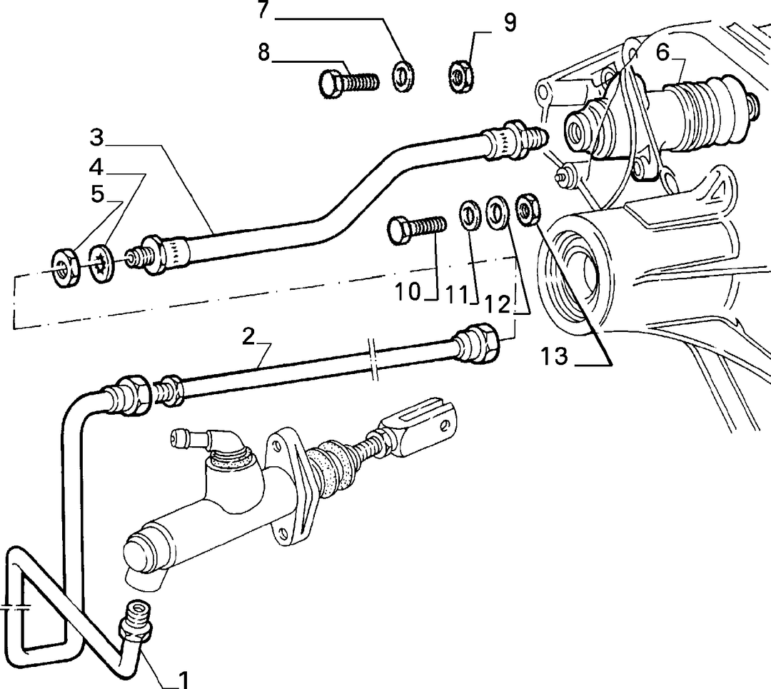 CLUTCH RELEASE HYDRAULIC CONTROL 1
