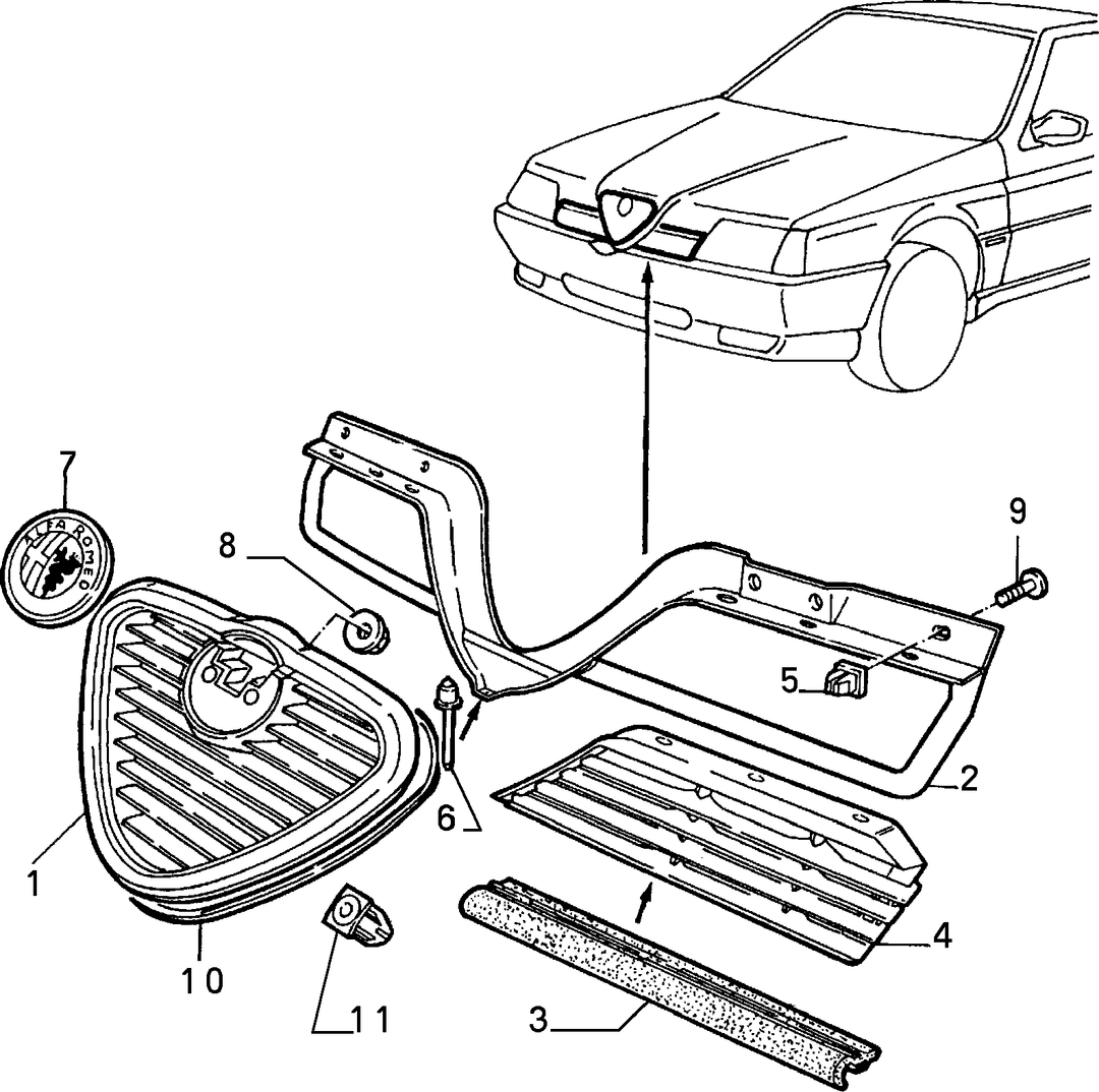 RADIATOR GRILL 