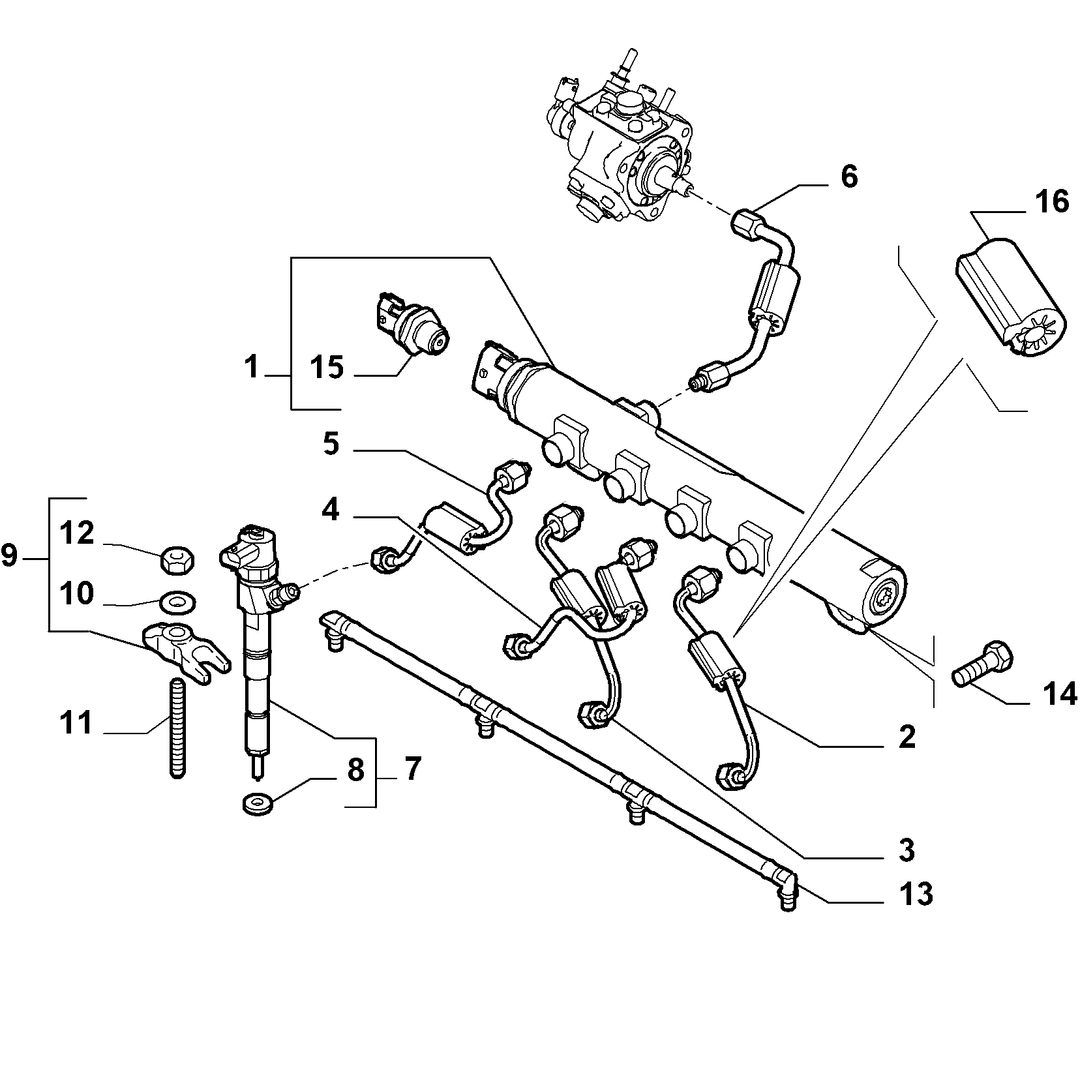 FUEL SUPPLY AND INJECTION 14