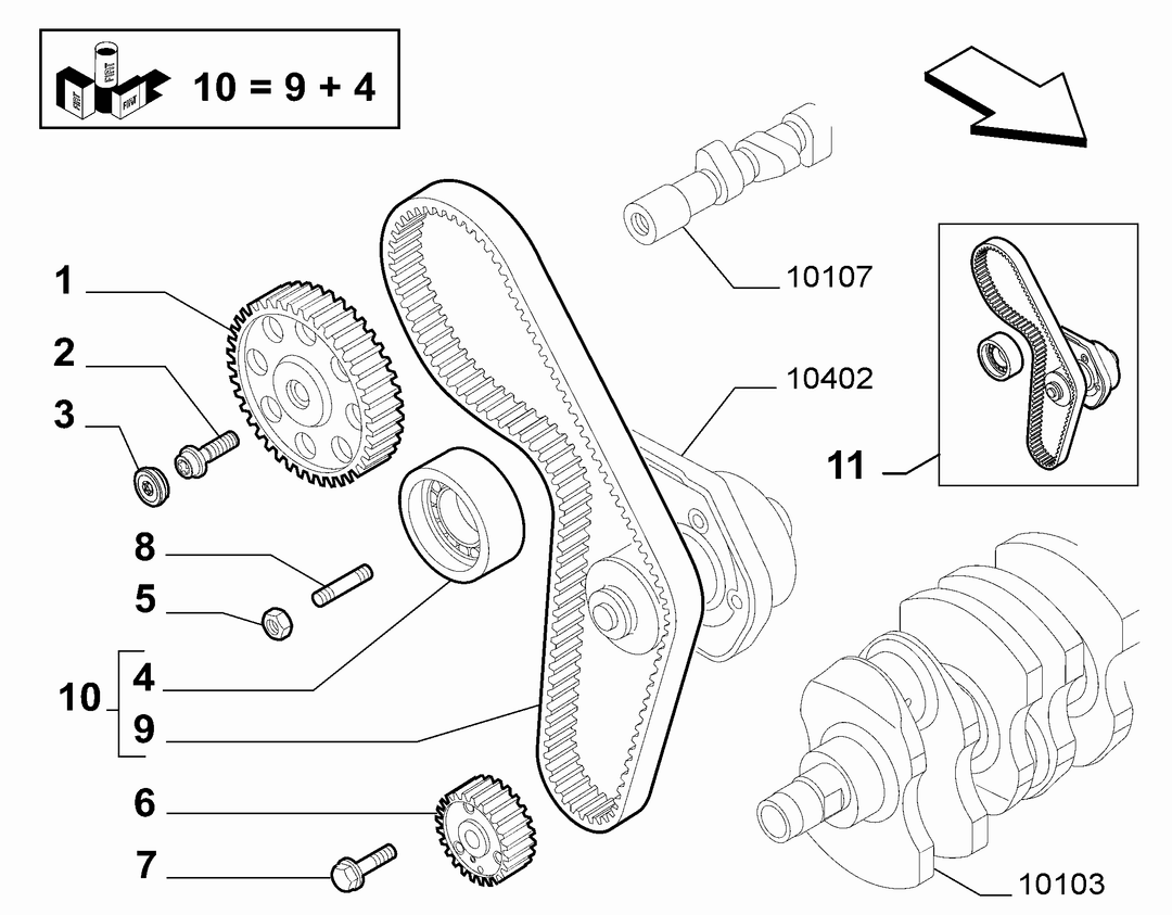 CAMSHAFT DRIVE 1