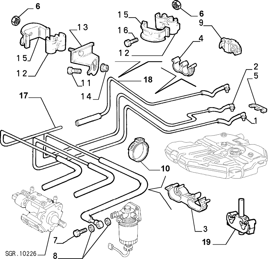 FUEL TANK PIPING 13