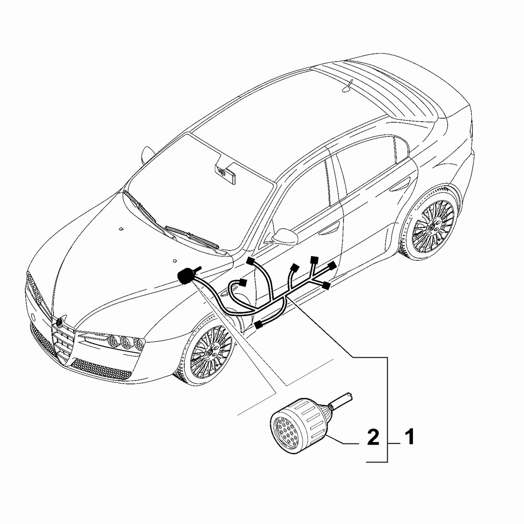 FRONT DOOR HARNESS