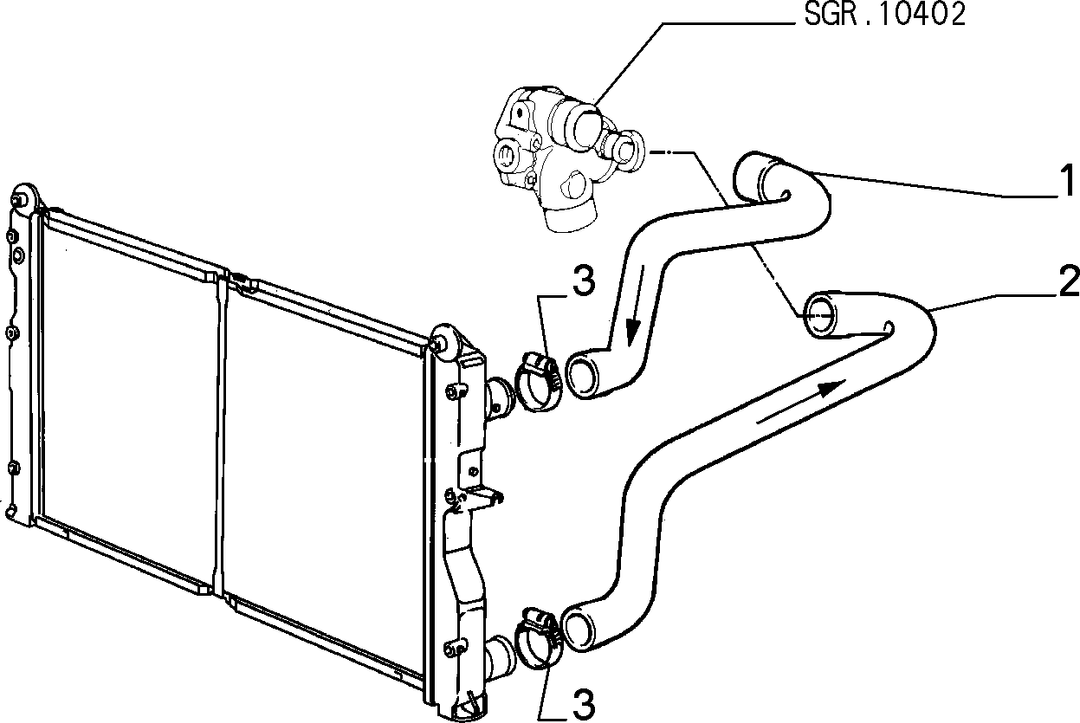 RADIATOR AND PIPING 10