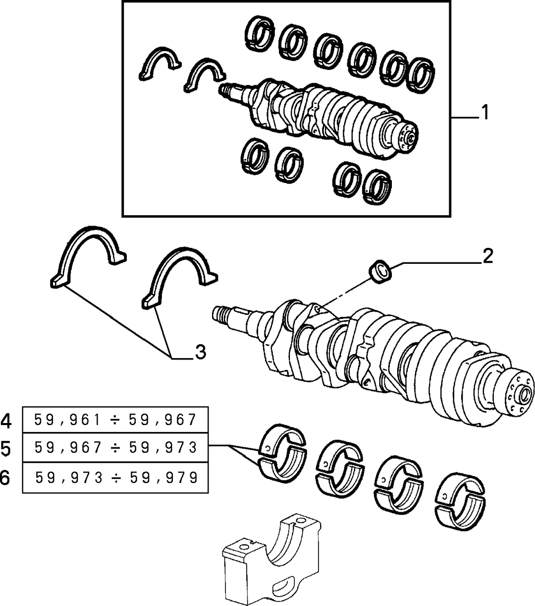 CRANKSHAFT AND FLYWHEEL 5