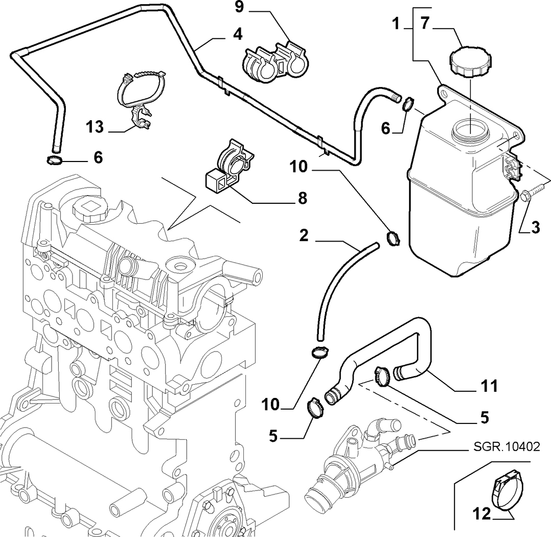 RADIATOR AND PIPING 6