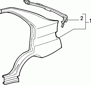 BODYSHELL, PANELS (REAR PART)