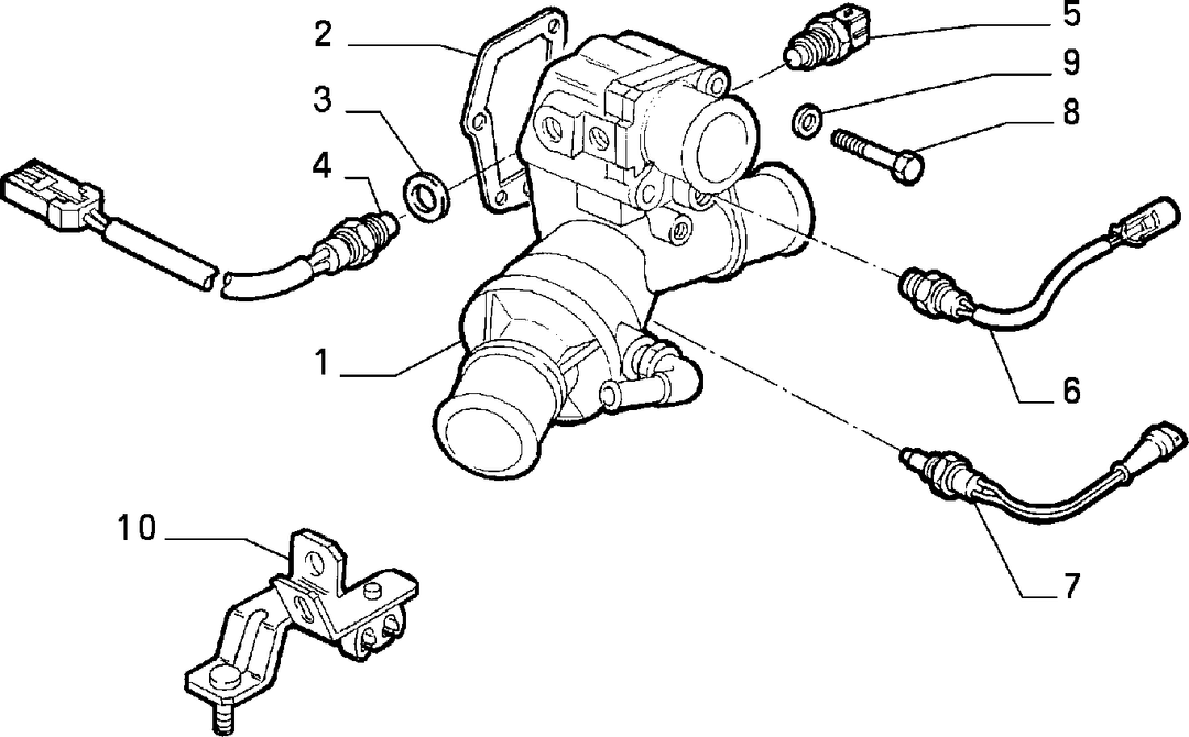 WATER PUMP AND LINES 9