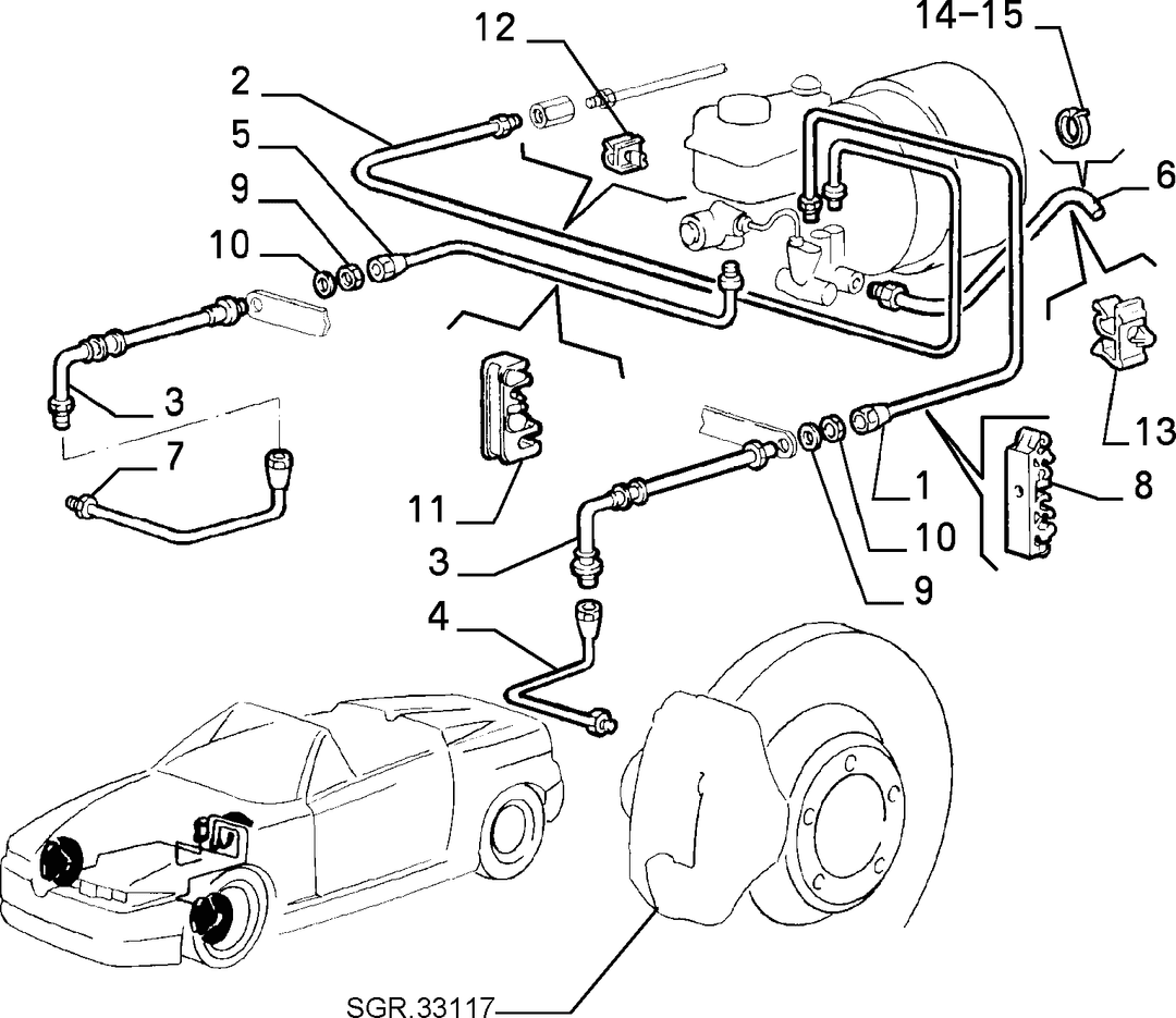 BRAKE HYDRAULIC SYSTEM  2