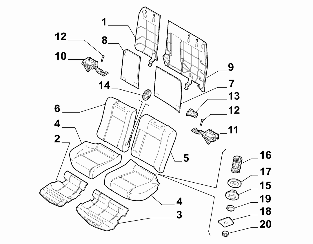 REAR SEAT  1