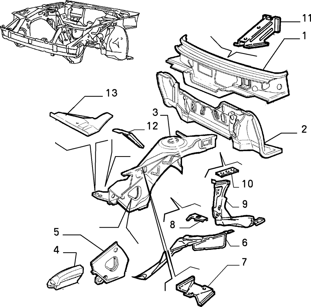 BODYSHELL,STRUCTURE  1