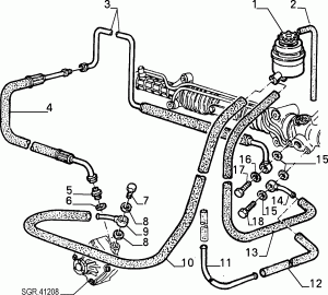 POWER STEERING HYDRAULIC SYSTEM