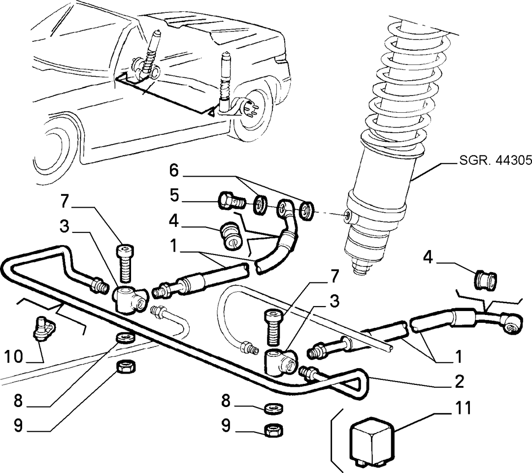 HYDRAULIC SYSTEM SHELF  3