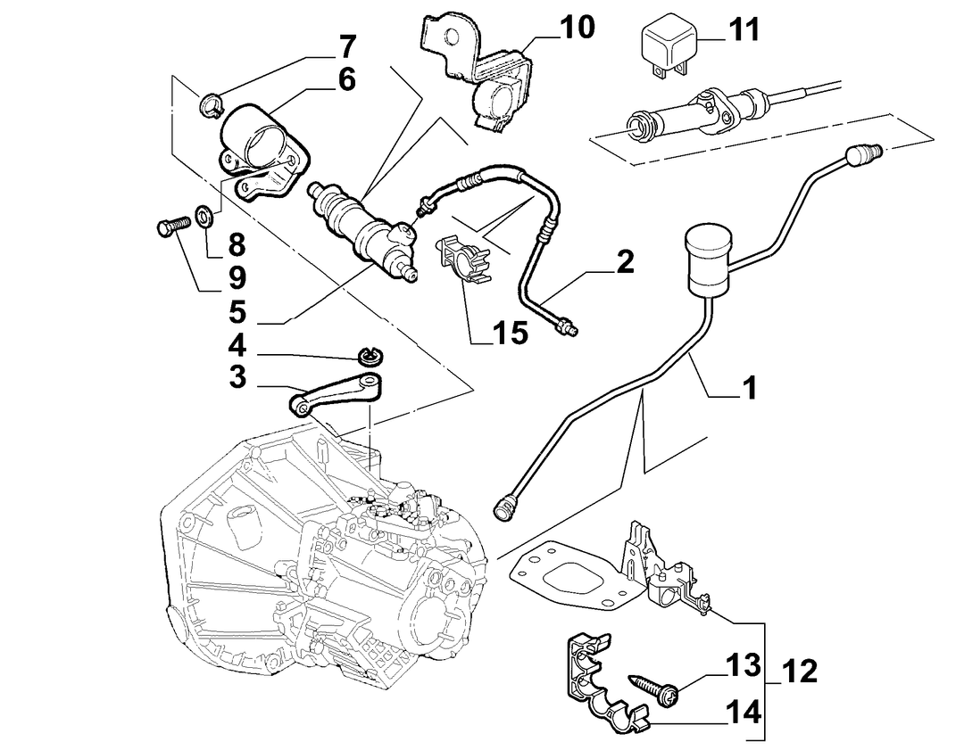 CLUTCH RELEASE HYDRAULIC CONTROL 11