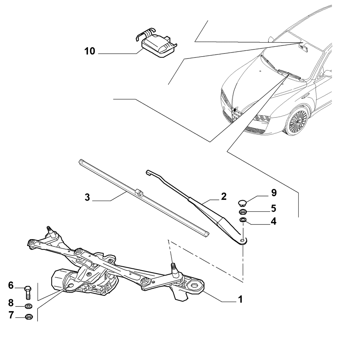 WINDSCREEN WIPER  1