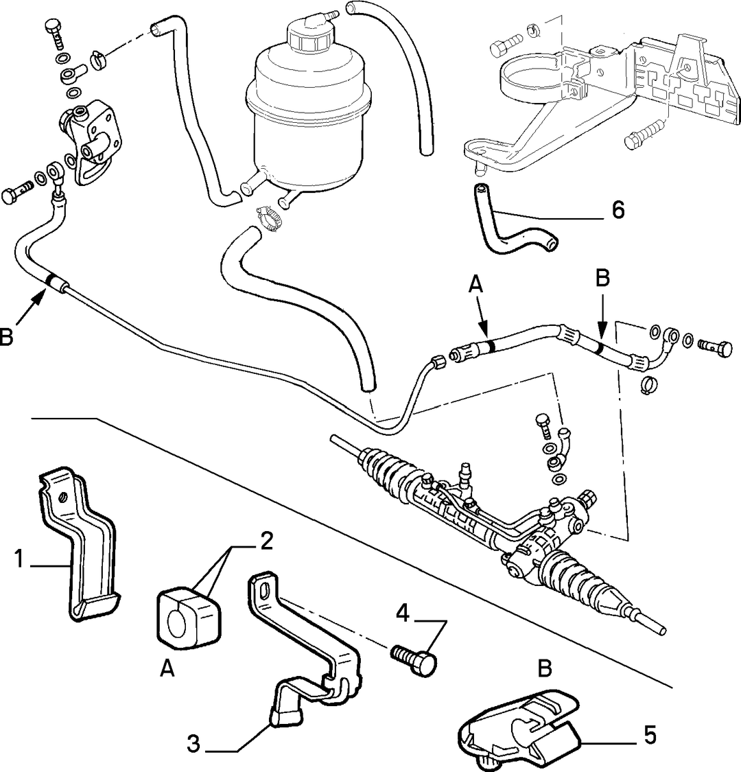 POWER STEERING HYDRAULIC SYSTEM 4