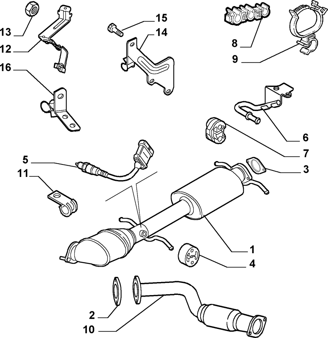 EXHAUST PIPE 10