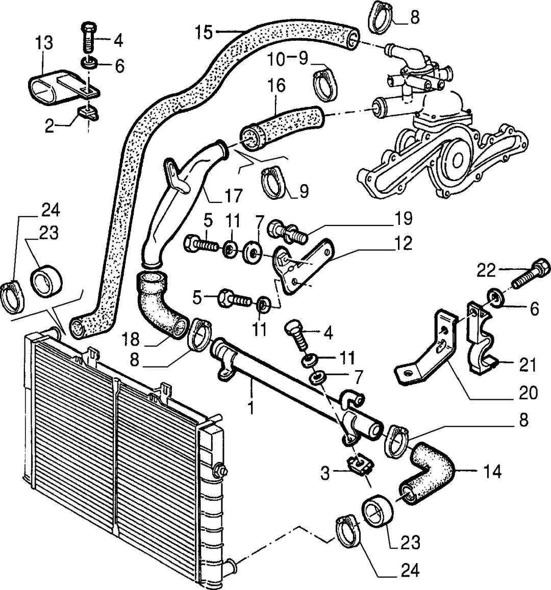 RADIATOR AND PIPING 5
