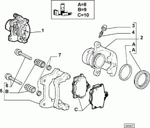FRONT CALIPER