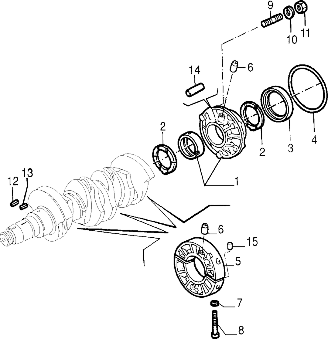 CRANKSHAFT AND FLYWHEEL 2