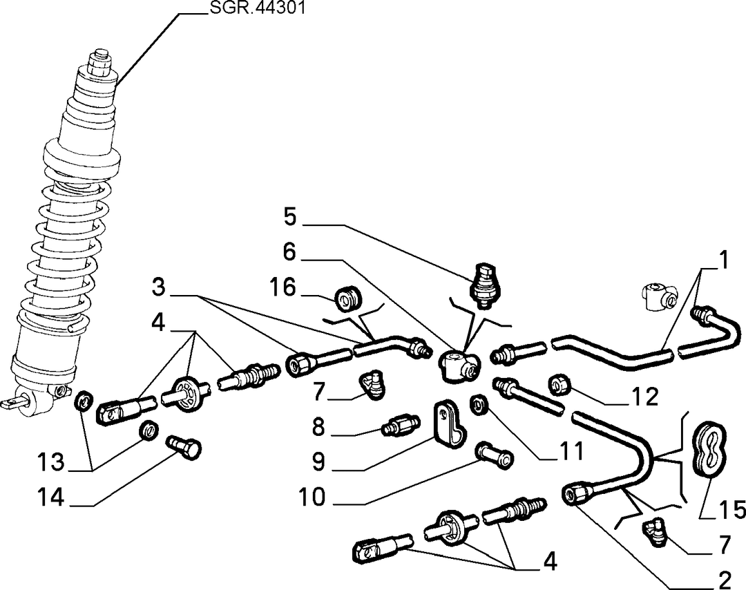 HYDRAULIC SYSTEM SHELF  1