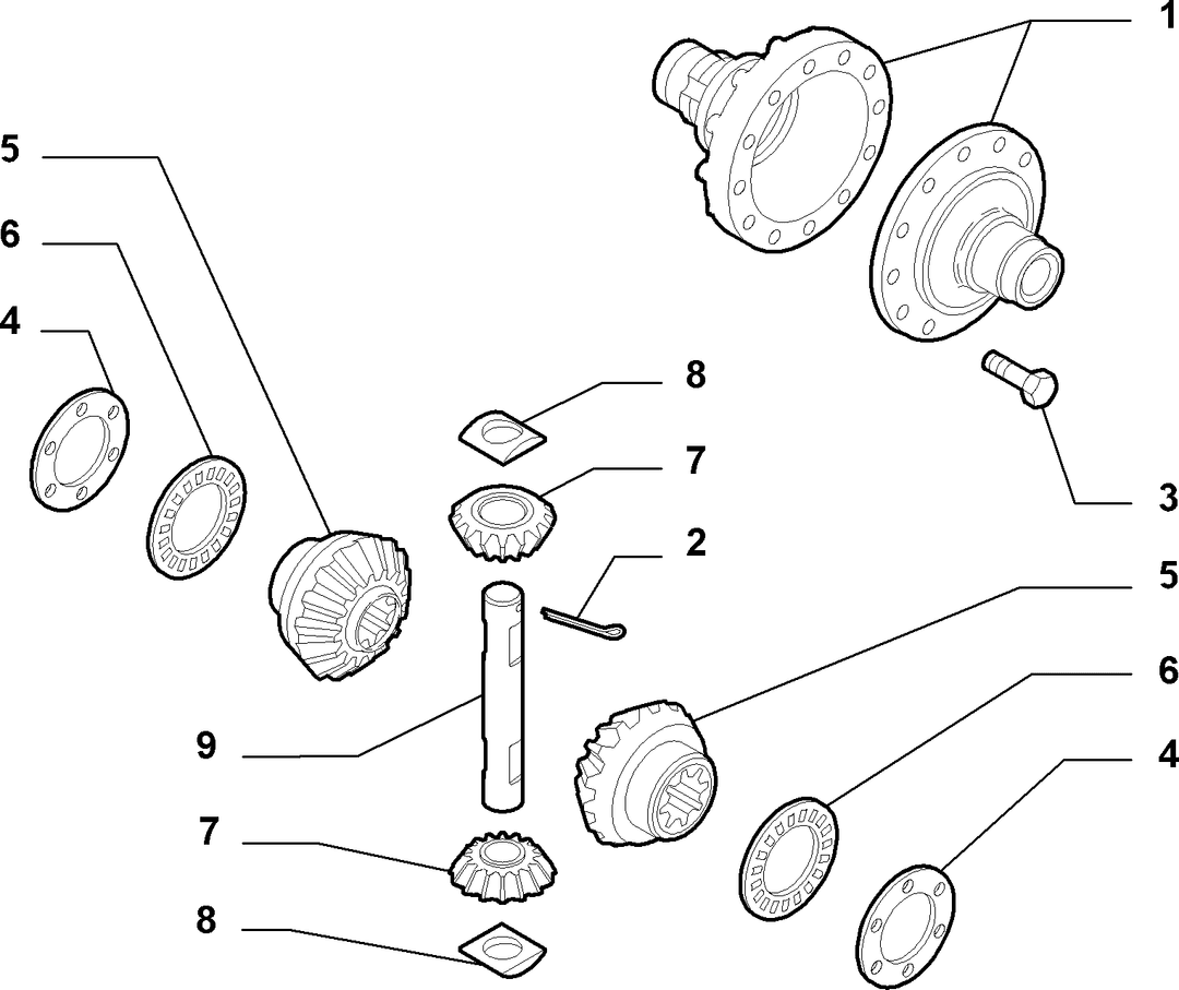 DIFFERENTIAL GEARS 8