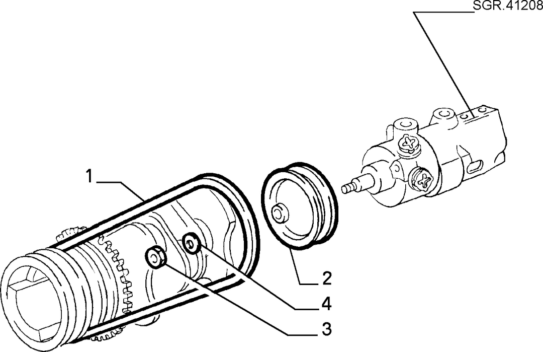 VARIOUS CONTROLS (BELTS AND PULLEYS) 2